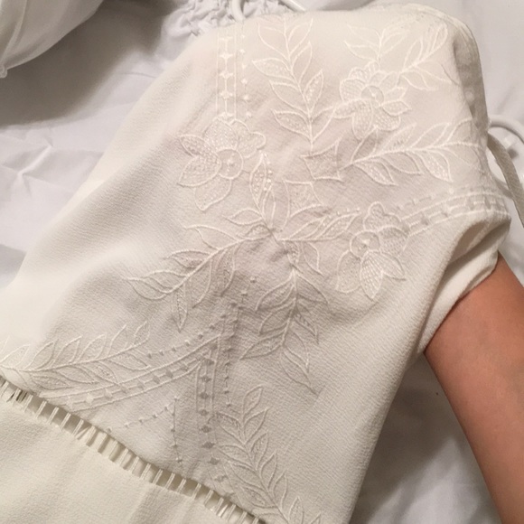 NWOT White skater dress - Picture 6 of 6